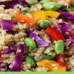 Salada Asiática com Quinoa Fitness