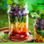 Salada Colorida de Pote Low Carb