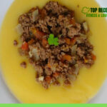 Polenta Fit com Carne