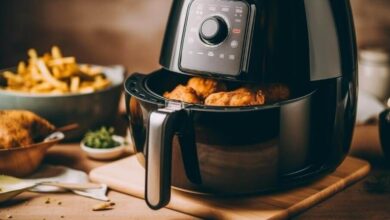 Limpando cesto de Air Fryer de forma correta para não riscar o antiaderente