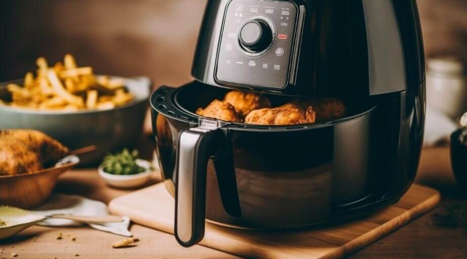 Limpando cesto de Air Fryer de forma correta para não riscar o antiaderente