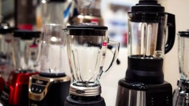 Motor de liquidificador em funcionamento seguro